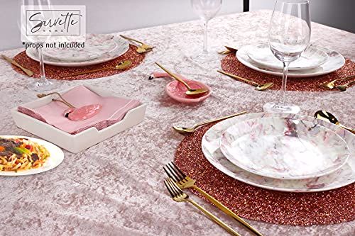 Pink Flamingo Spoon Rests for Kitchen - Set of 2