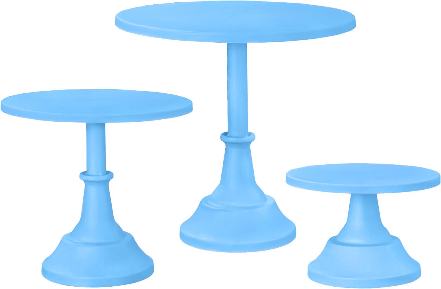 Cake Stand, Cake Stand Set Disc Diameter 8" 10" 12", Perfect Dessert Table Display Set, 3 Pcs