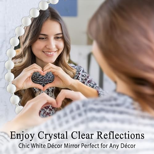 Metal Spherical Frame Round Mirror 36" Diameter