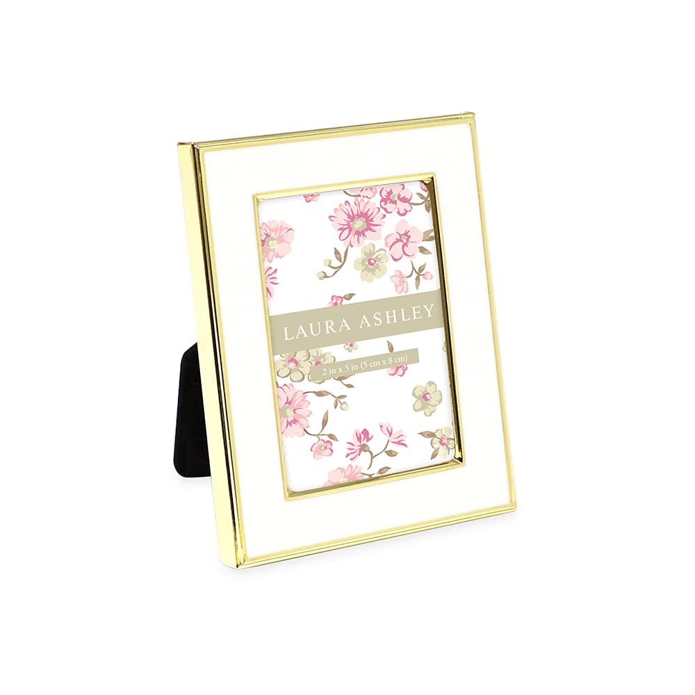 Enamel Picture Frame - Metal Edge with Easel, for Countertop, Counterspace, Tabletop Display, Bookshelf, Desk, Wall Décor, Photo Gallery