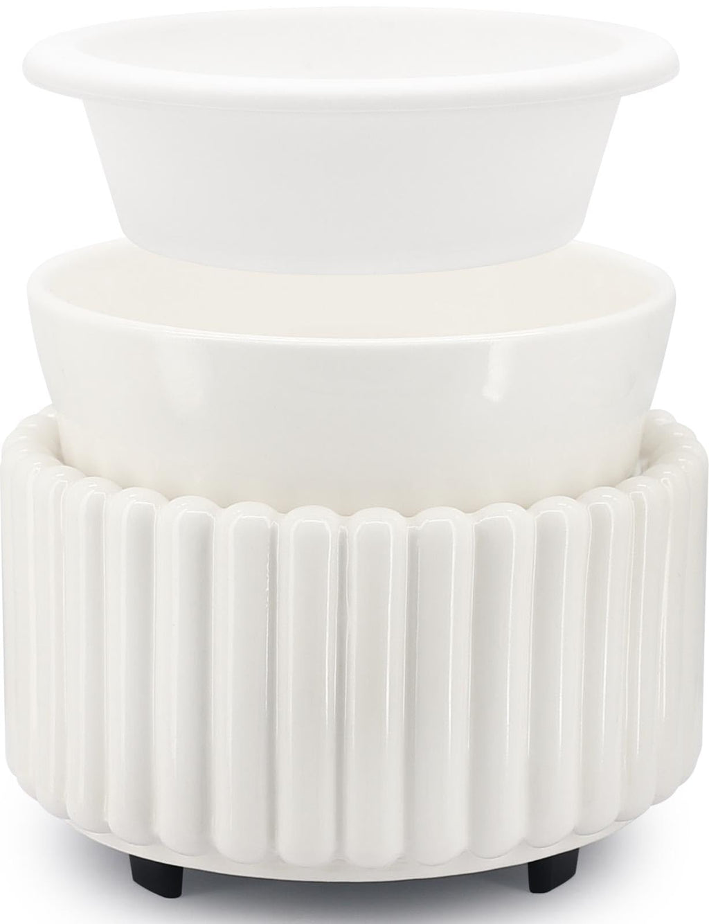 Ceramic Wax Melter 3-in-1 Candle Warmer for Scented Wax - Electric Fragrance Burner