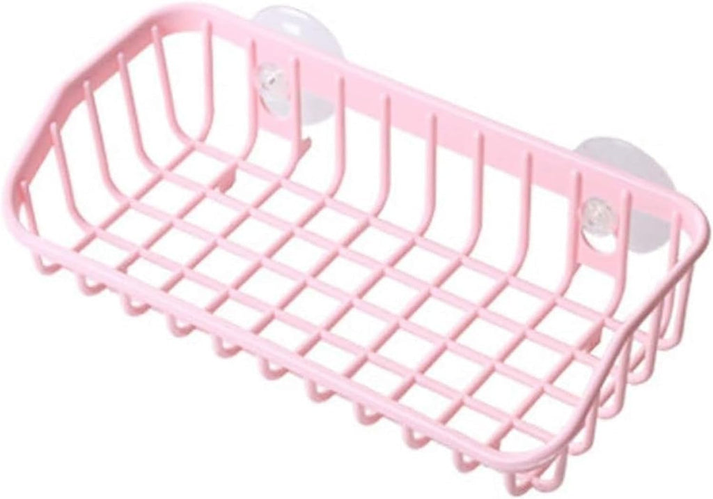 Multifunctional Drain Rack, Hanging Storage Rack Drain Rack Sink Shelf Suction Cup Organization