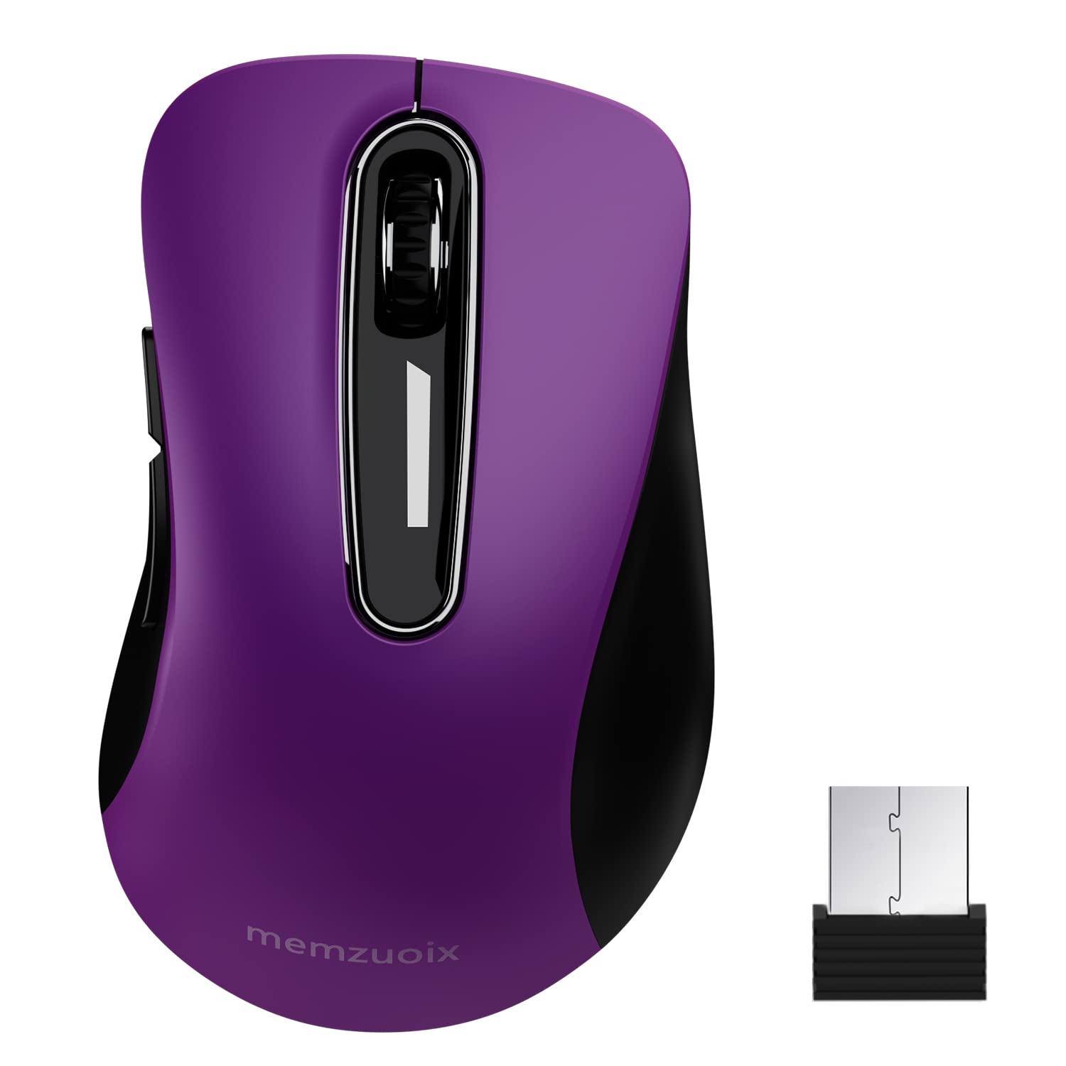 Portable Computer Wireless Mouse for Laptop, PC, Desktop, MacBook, 5 Buttons