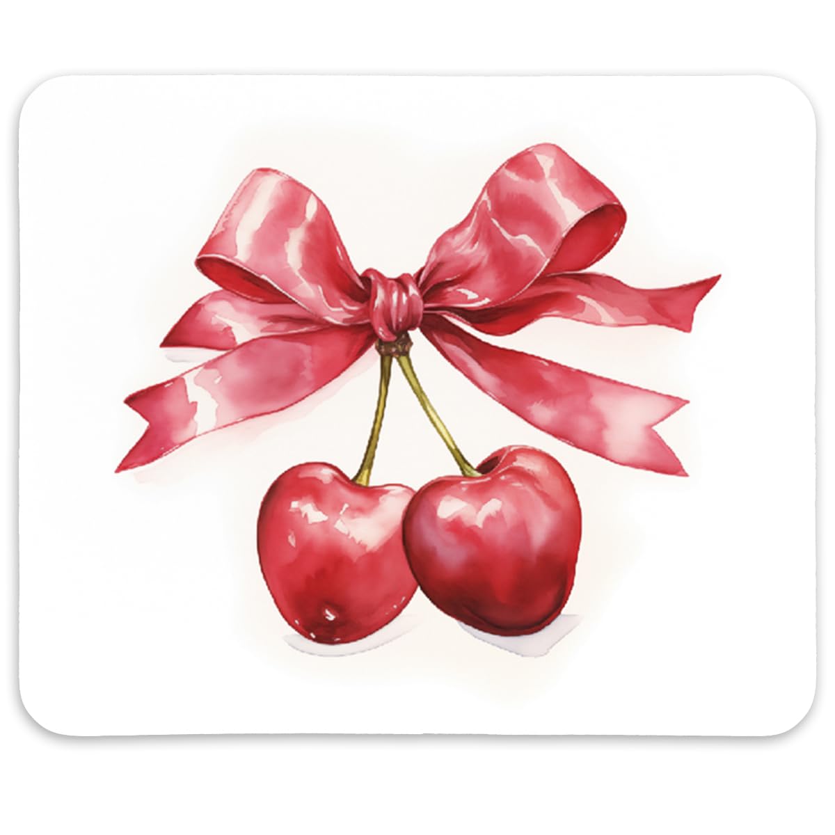 Coquette Bow Mouse Pad, Trendy Mouse Pad, Preppy Cute Mouse Pad for Desk Home Office & Gaming, 9.5x7.9 inches