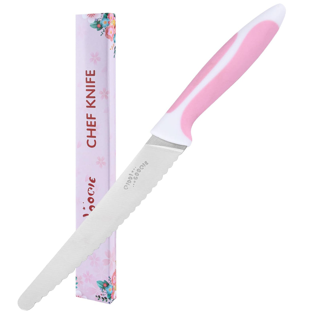 New 5" Serrated Bread Knife - Stainless Steel Tomato & Lettuce Knife