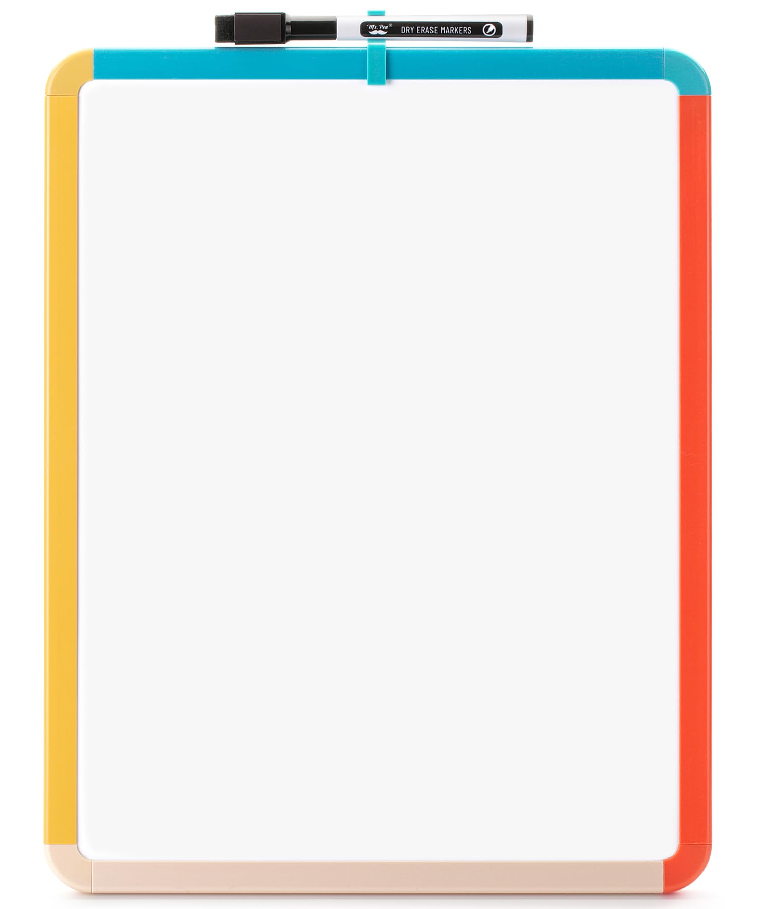 Dry Erase Board, 14â€?x 11â€?with a Black Dry Erase Marker Color Frame, Small White Board Dry Erase Whiteboard