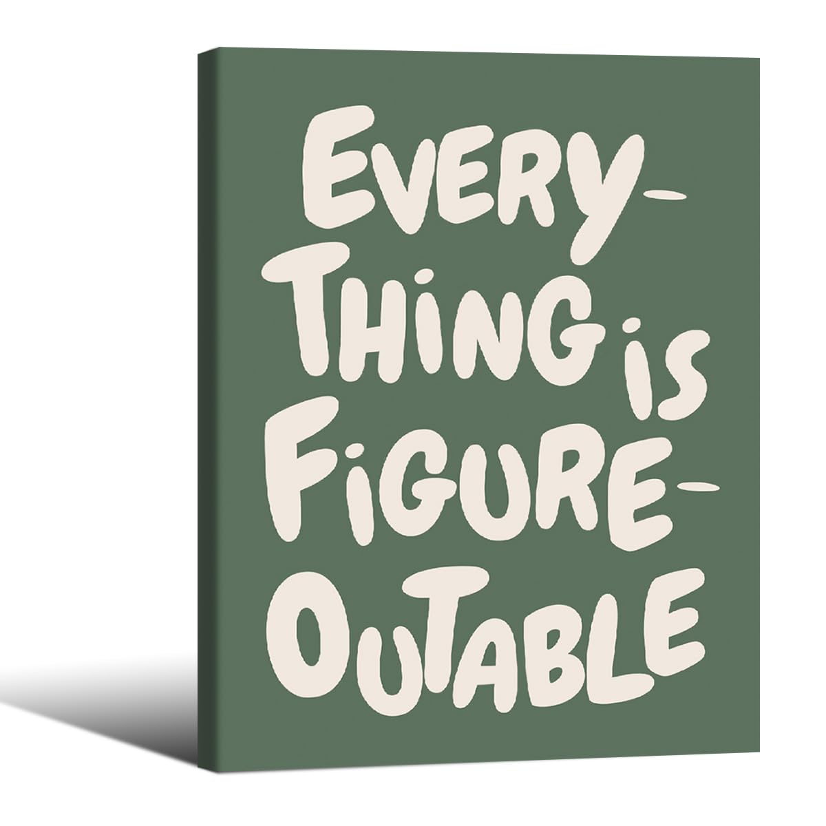 Vintage Aesthetic Wall Art Canvas Prints Room Posters Decor 12x16in Unframed