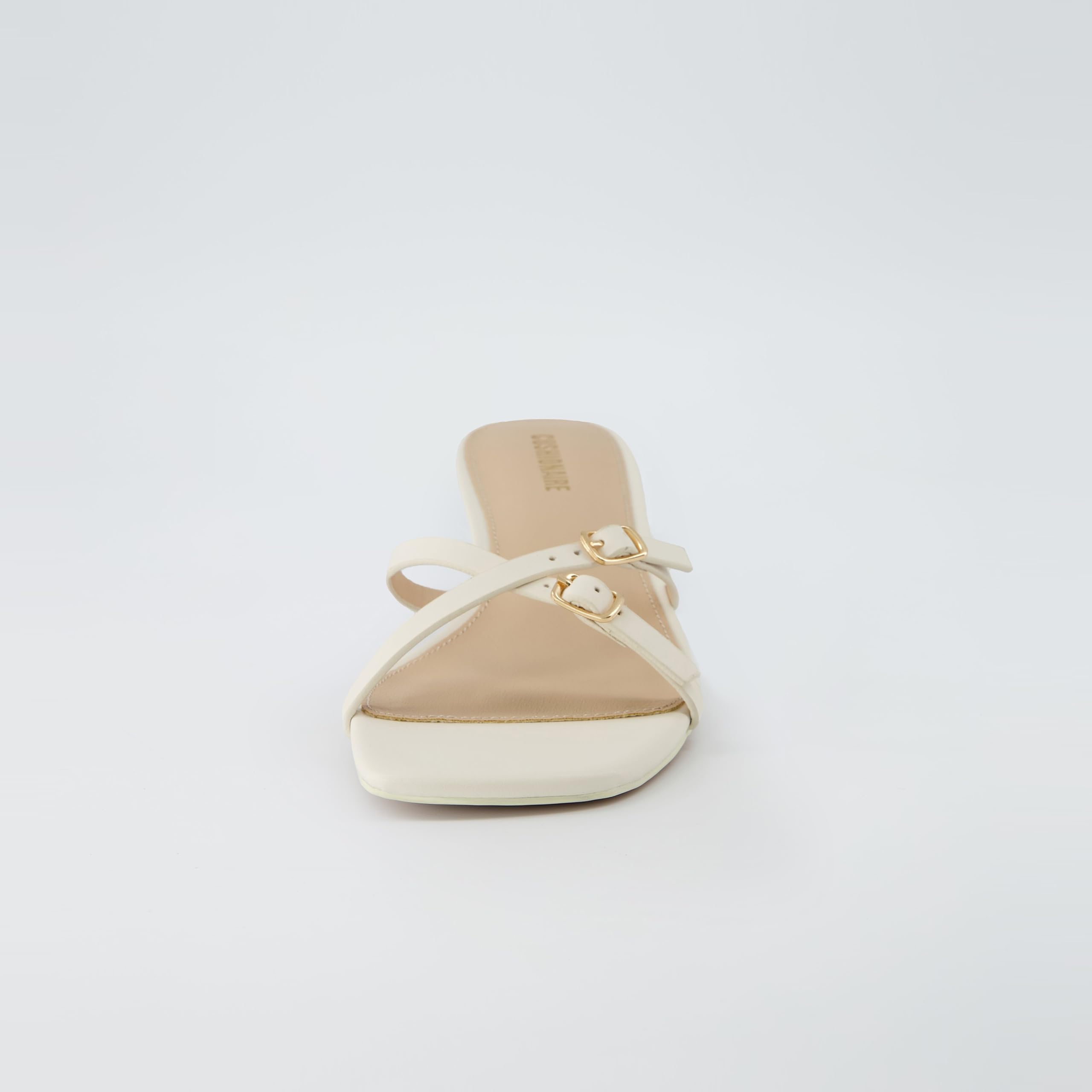 Women's Kitten Heel Sandals + Memory Foam