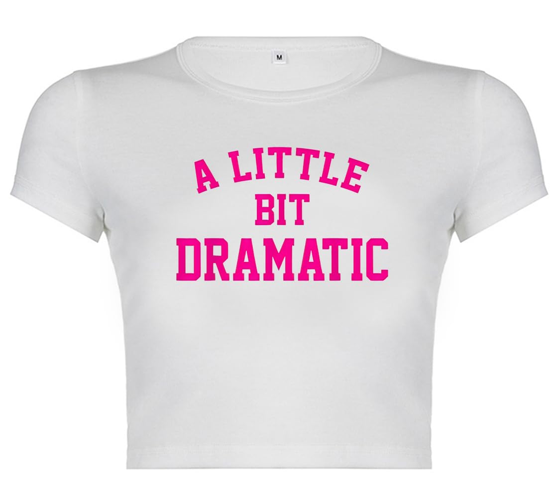 Y2k Graphic Baby Tees Summer Crop Top for Women