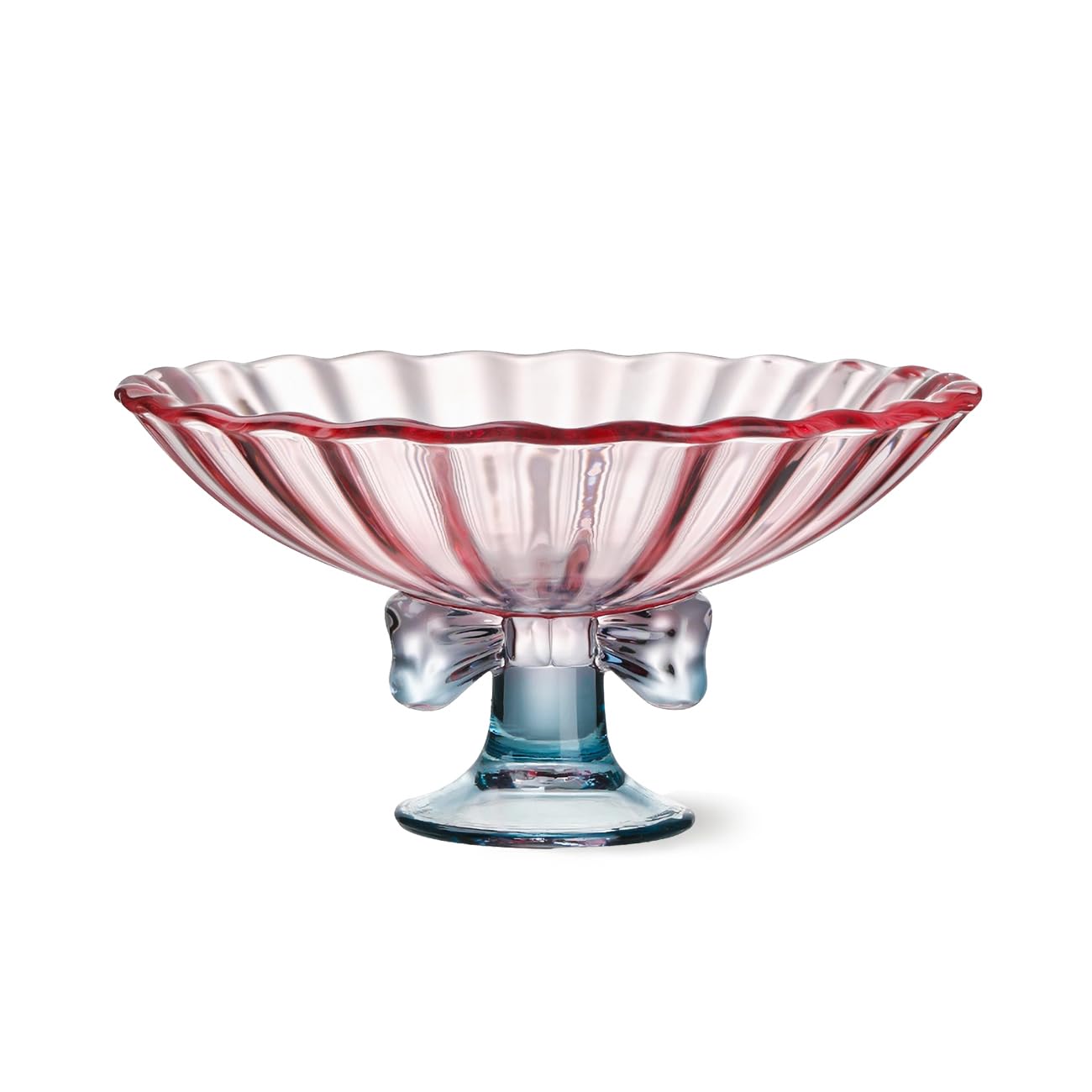 Elegant Bow Decoration Multicolor Bowl