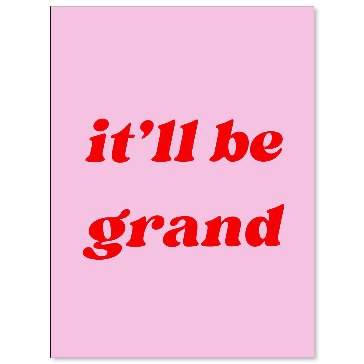 Posters Positive Inspirational Quote Wall Art Daily Affirmations Minimalist Canvas Prints