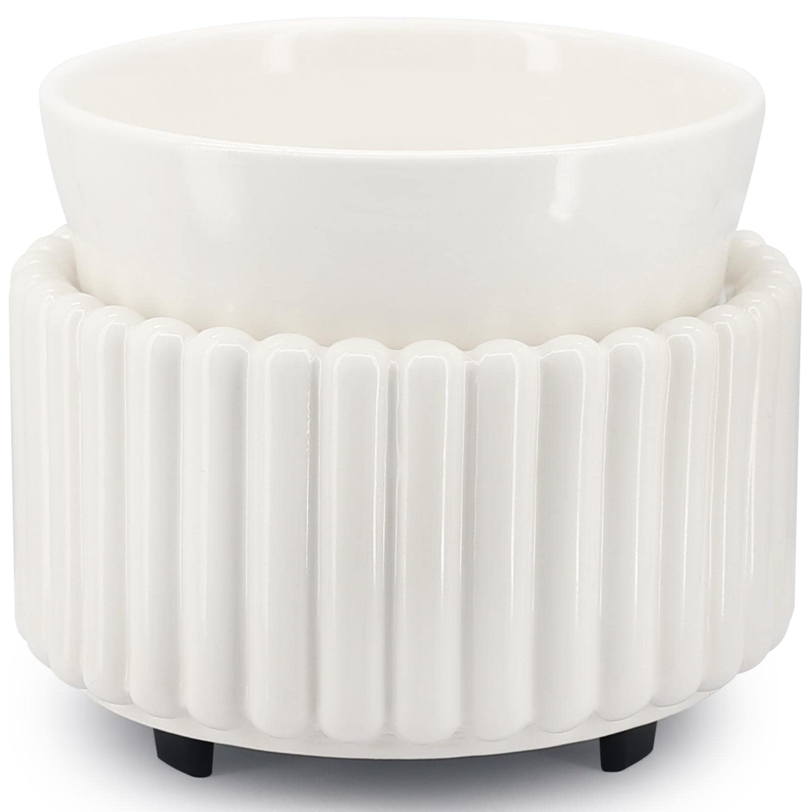 Ceramic Wax Melter 3-in-1 Candle Warmer for Scented Wax - Electric Fragrance Burner