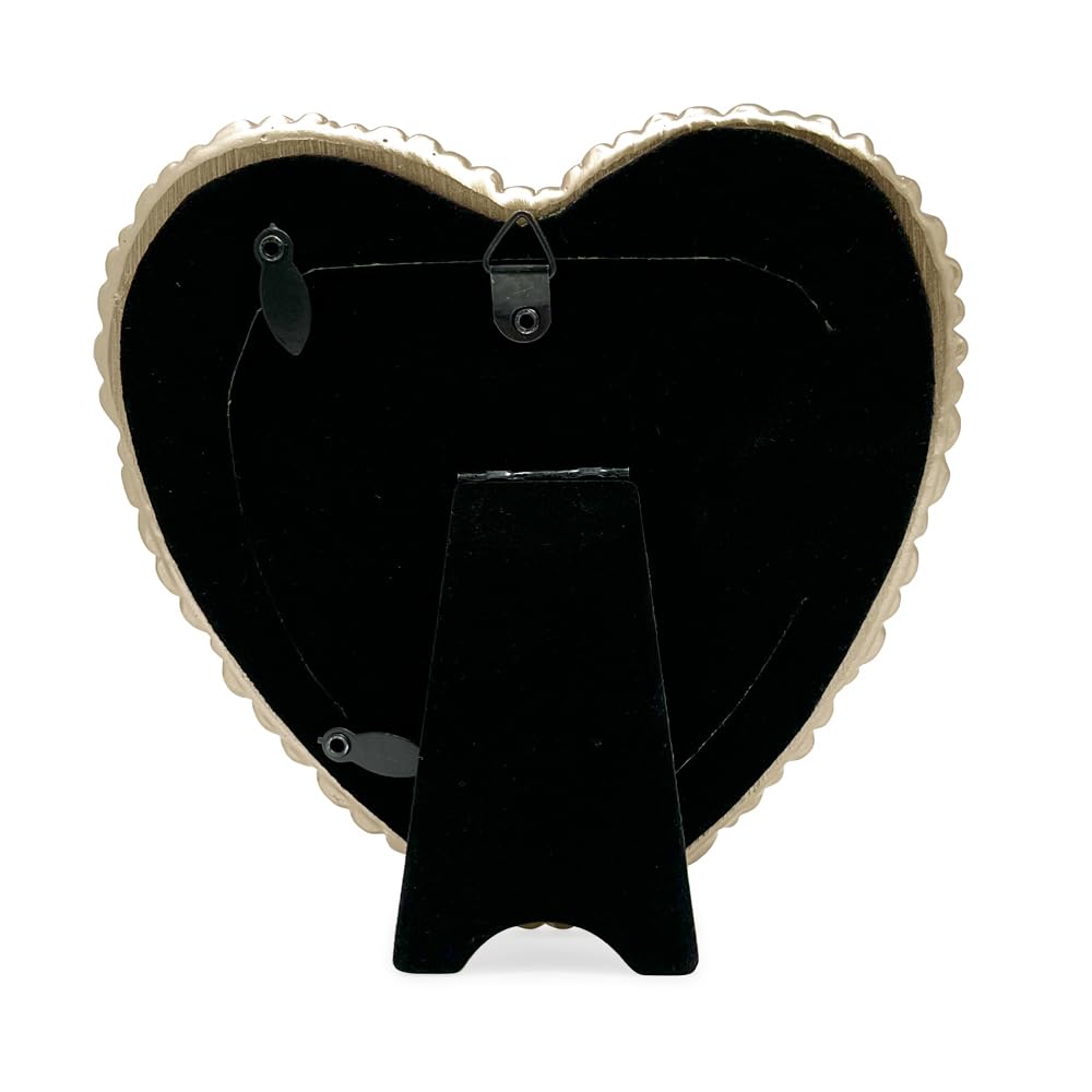 New Balloon Heart-shaped Picture Frame with Easel & Hook Home Décor