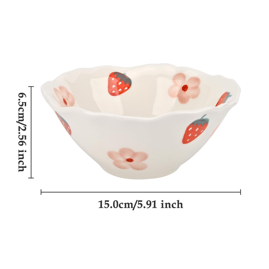 Ceramic Floral Cute Bowl