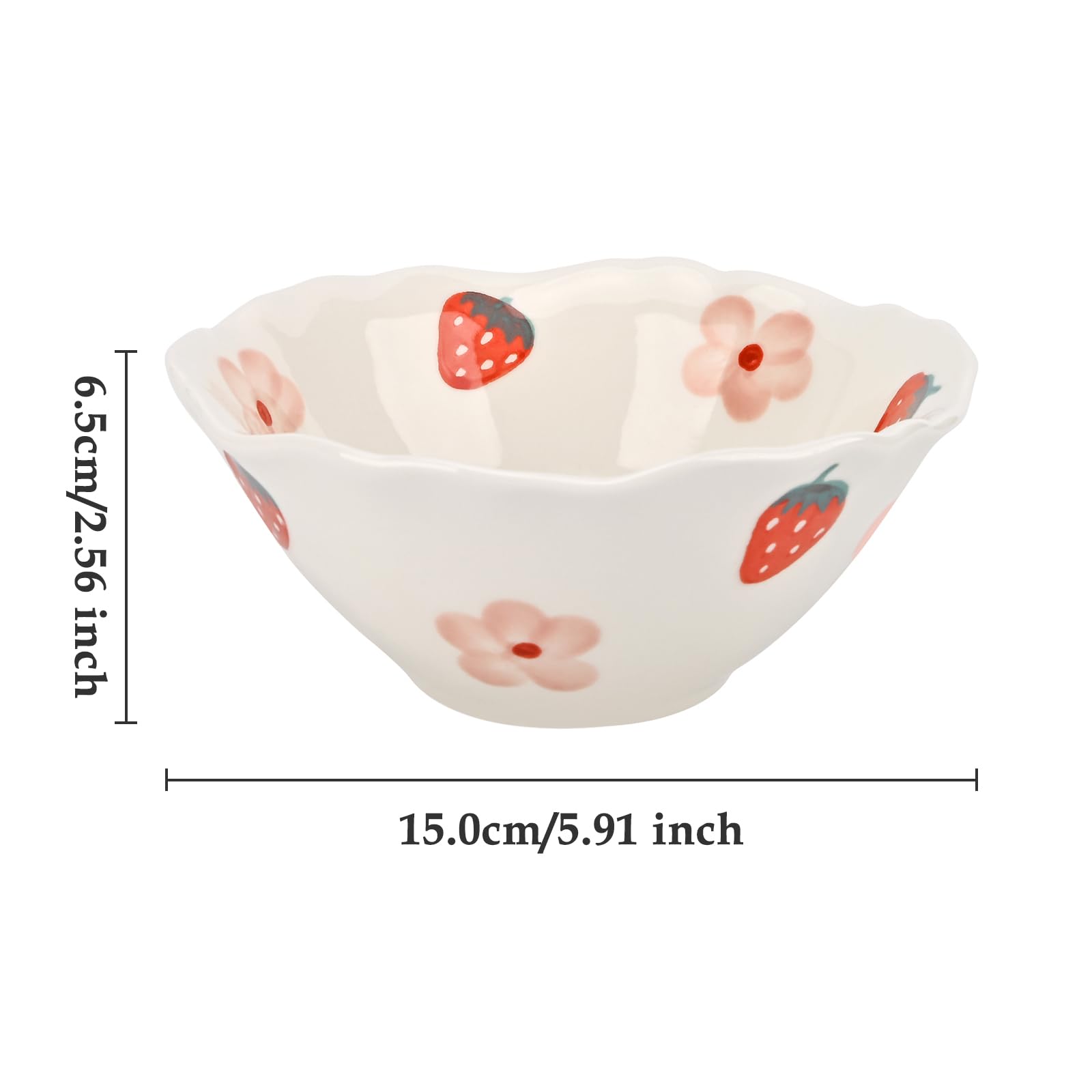 Ceramic Floral Cute Bowl
