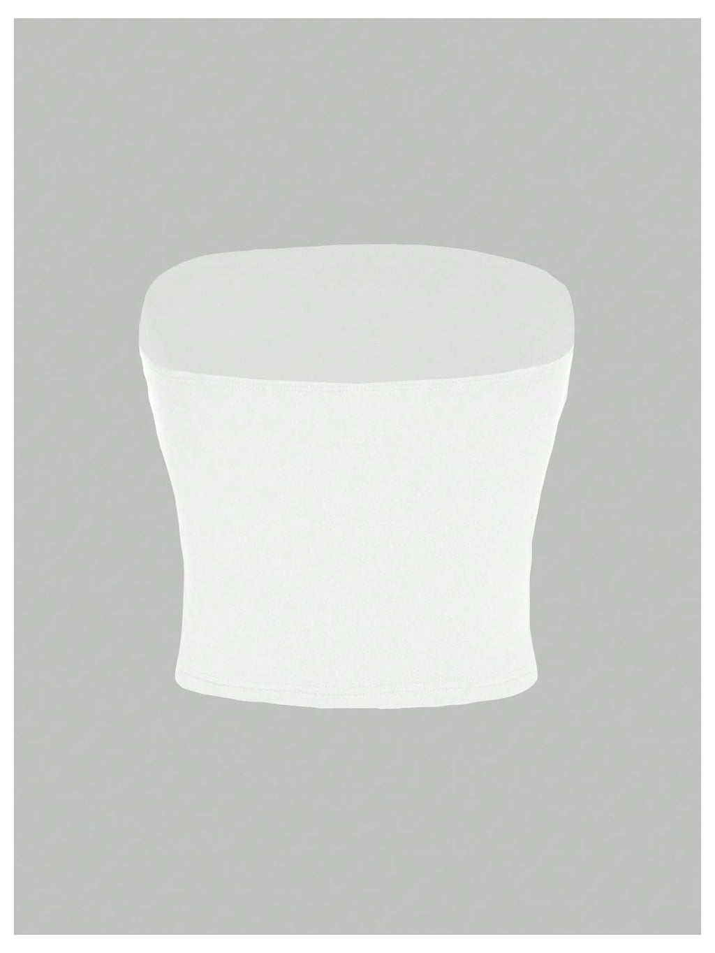 Women's Strapless Y2k Graphic Tube Crop Top Sleeveless Summer Bandeau Tops