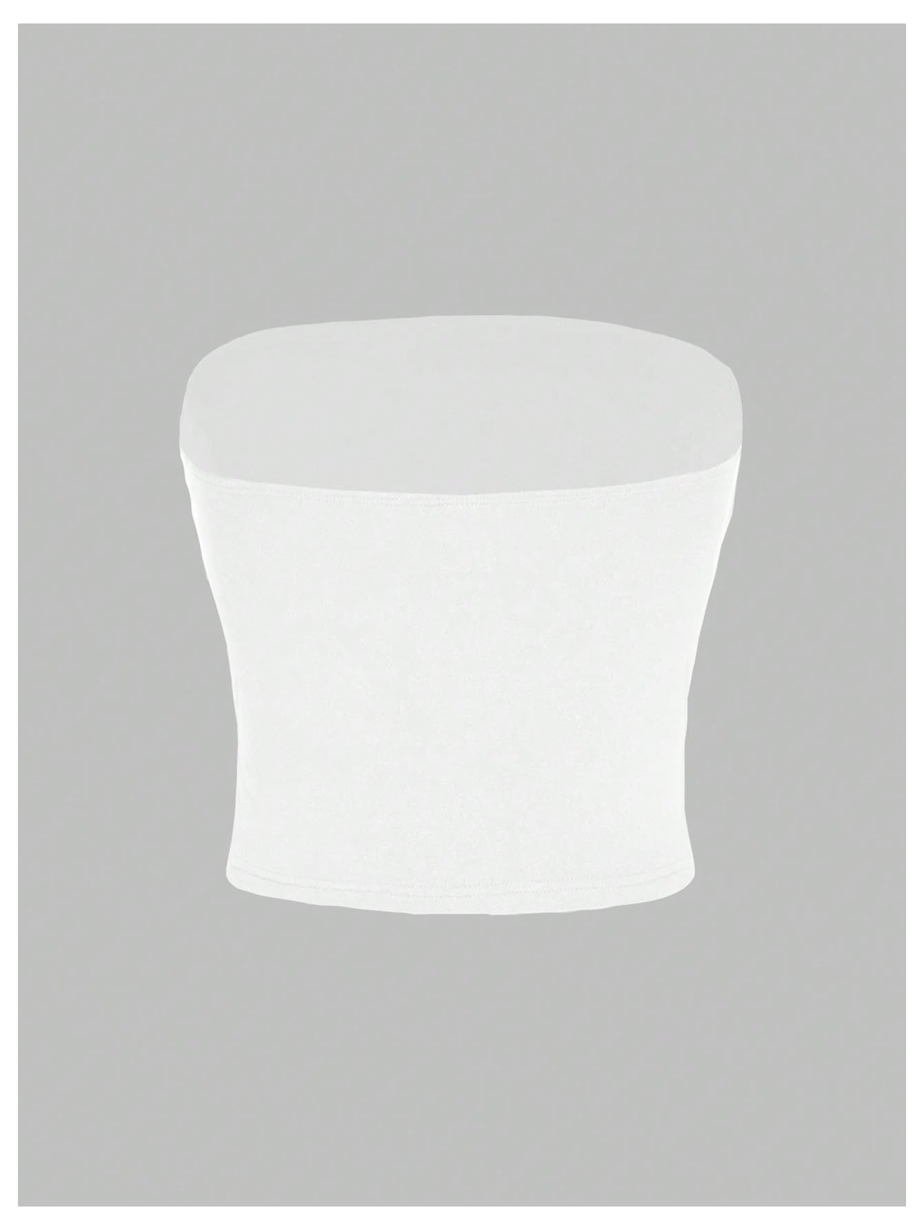 Women's Strapless Y2k Graphic Tube Crop Top Sleeveless Summer Bandeau Tops