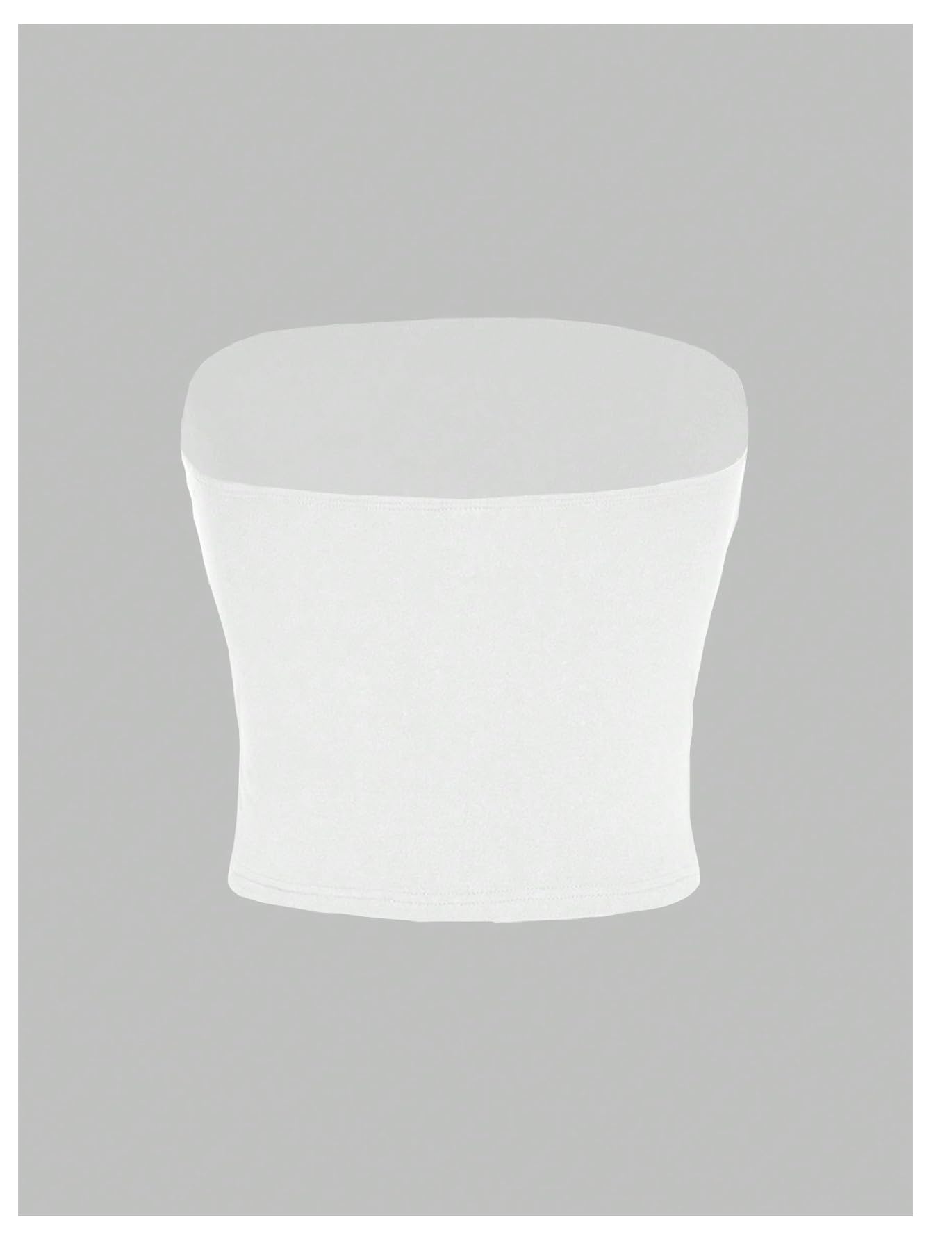 Women's Strapless Y2k Graphic Tube Crop Top Sleeveless Summer Bandeau Tops