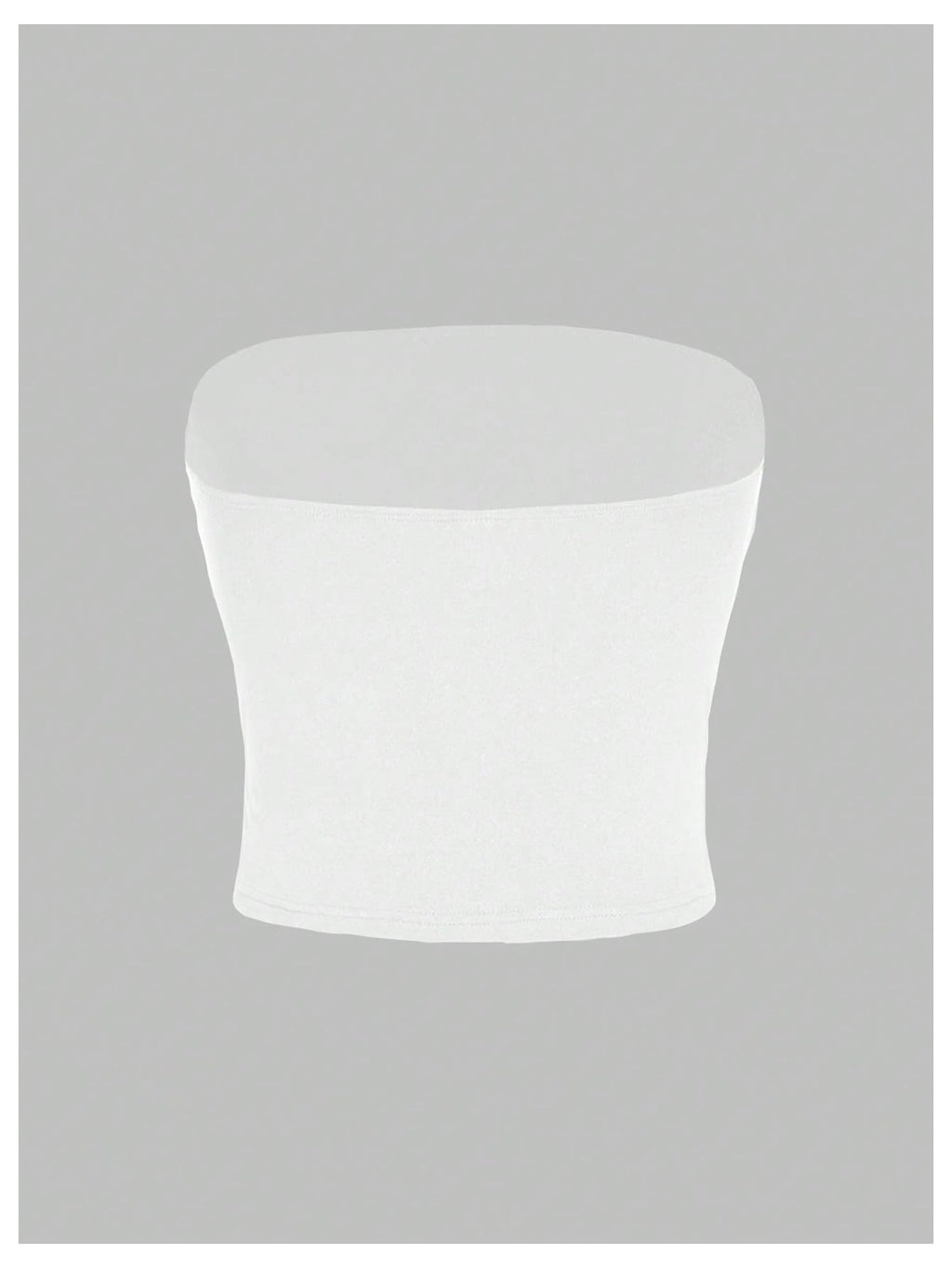 Women's Strapless Y2k Graphic Tube Crop Top Sleeveless Summer Bandeau Tops