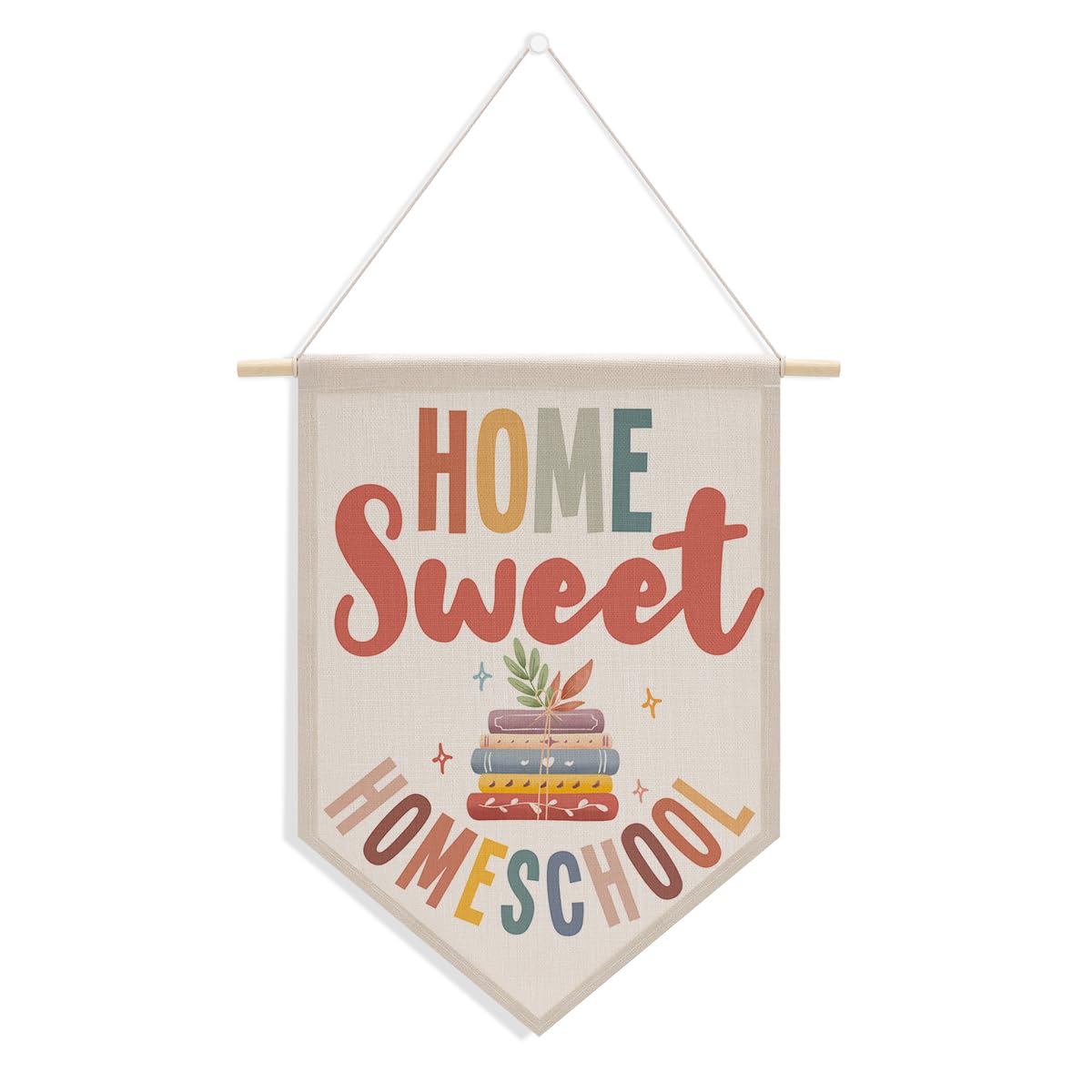 Preppy Positive Affirmations Wall Hanging Pennant Flag â€?Aesthetic Decor for Classroom, Bedroom, or Home