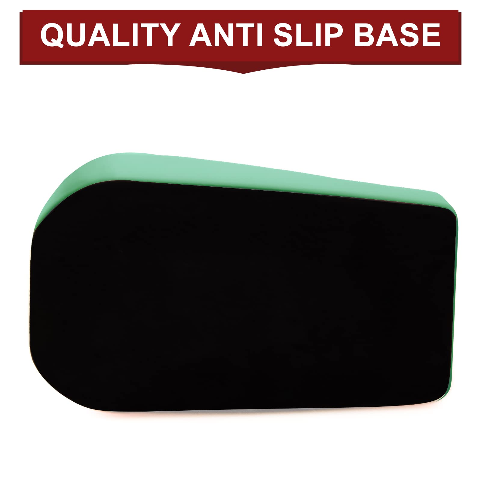 Desktop Tape Dispenser Adhesive Roll Holder with Weighted Nonskid Base, 1Pcs (Tape not Included)