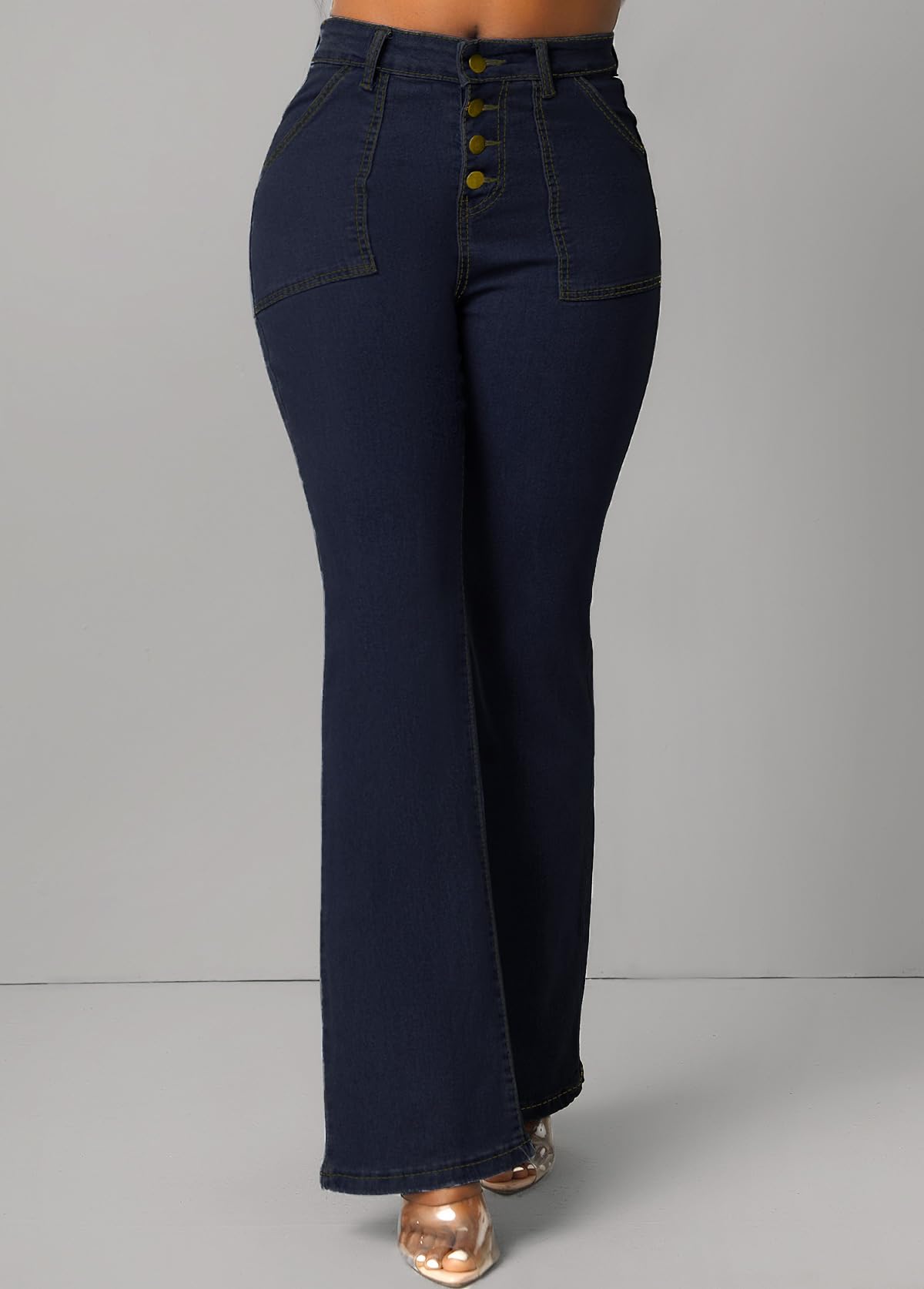 Casual Plus Size Jeans for Women