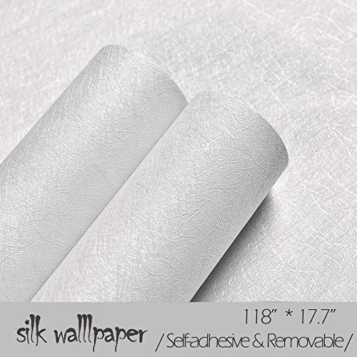 Silk Peel and Stick Contact Paper Textured Self Adhesive Removable Wall Sticker m Waterproof