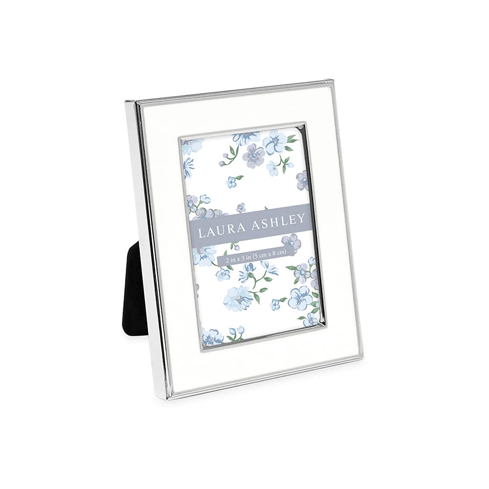 Enamel Picture Frame - Metal Edge with Easel, for Countertop, Counterspace, Tabletop Display, Bookshelf, Desk, Wall Décor, Photo Gallery