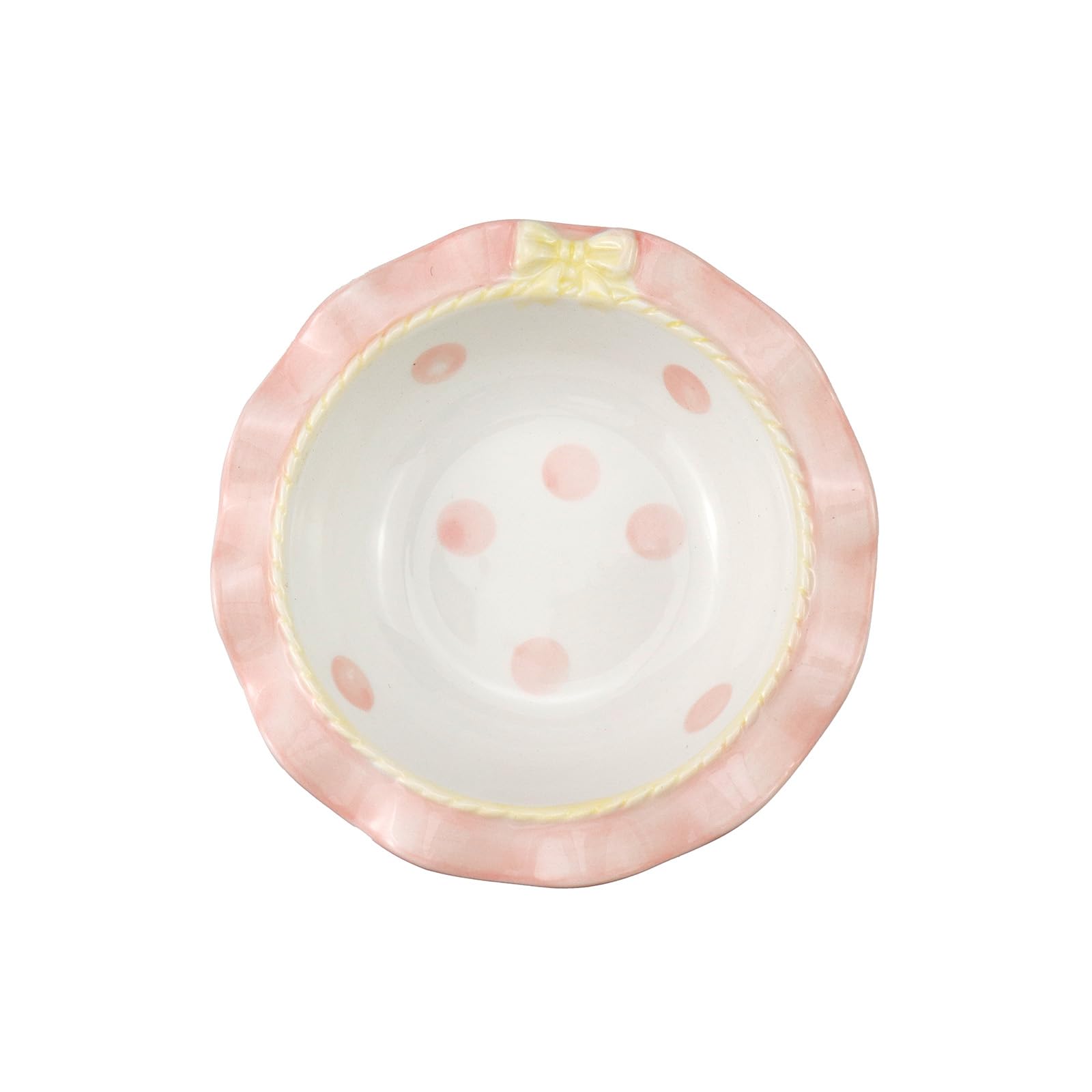 Cute Ceramic Bowls Porcelain Dessert Bowl Suitable (5 Inch)
