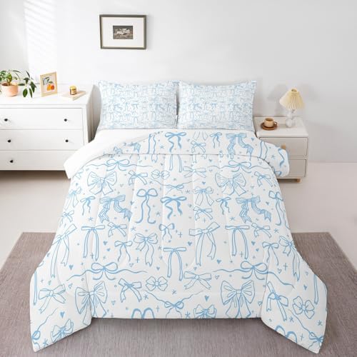 Dreamy Sweet Princess Style Quilt Set Reversible Duvet Insert, 2 Pillowcases
