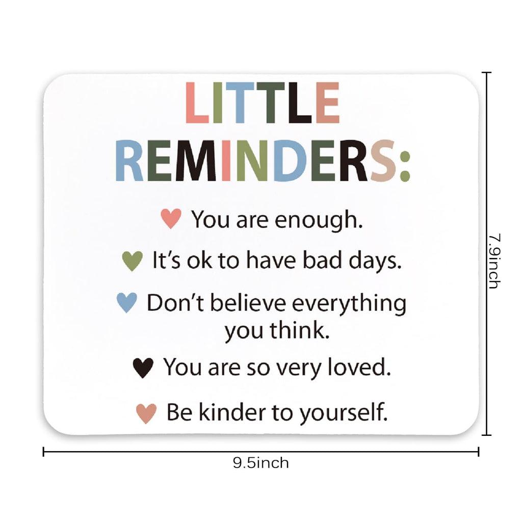 Non-Slip Rubber Smooth Aesthetic MousePads for Computer & Laptop, 9.5x7.9 inches