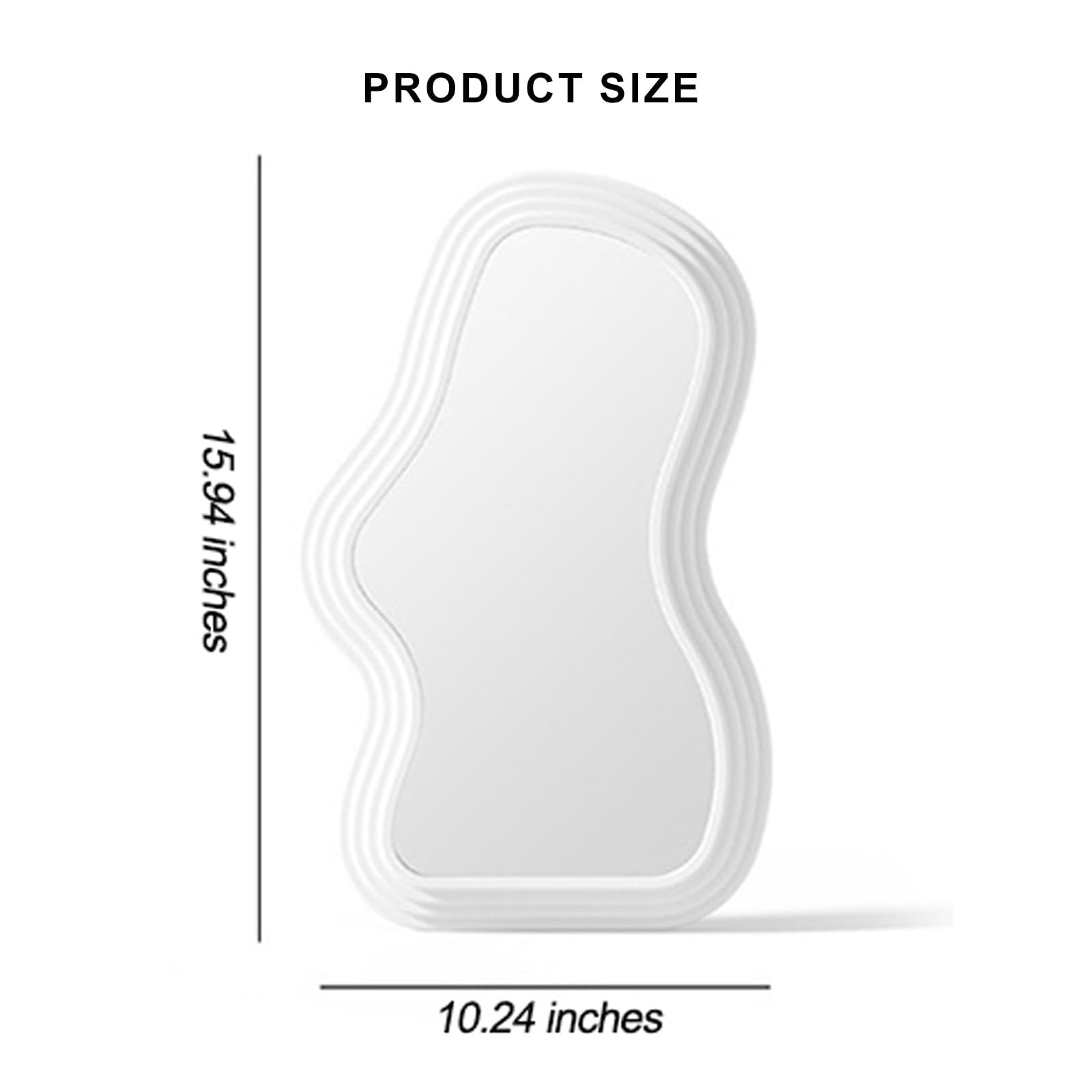 Wall-Mounted Asymmetrical Mirror - Creative Unique Decorative Mirrors