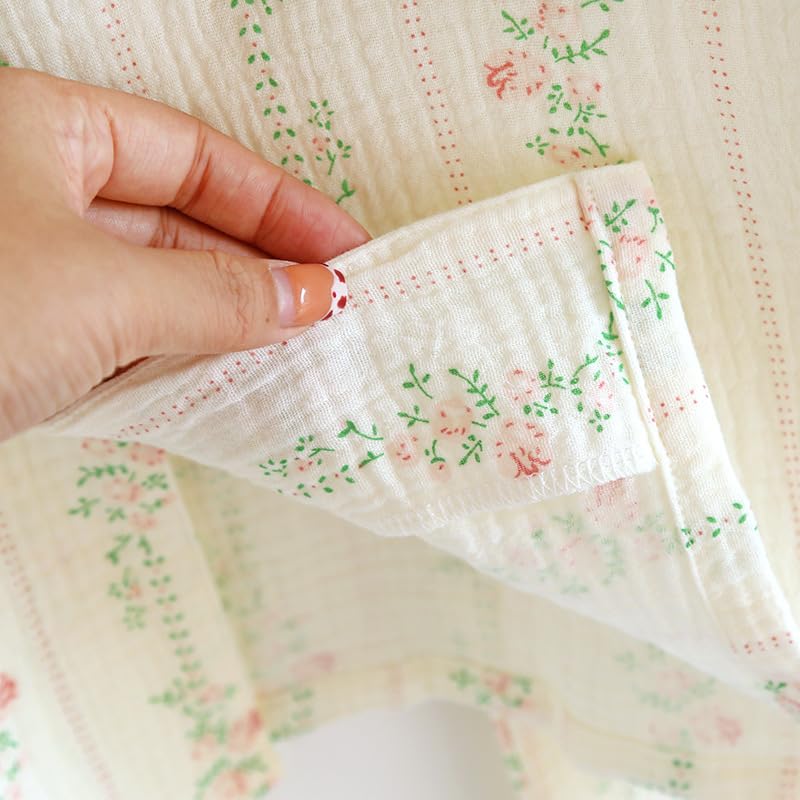 Women Linen Set Coquette Womens Pajamas Set - Old Money Aesthetic Lounge Sets