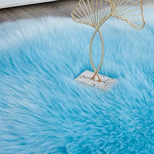 Ultra Soft Faux Fluffy/Fuzzy Shaggy Area Rug - Fur Chair Cover Seat Pad