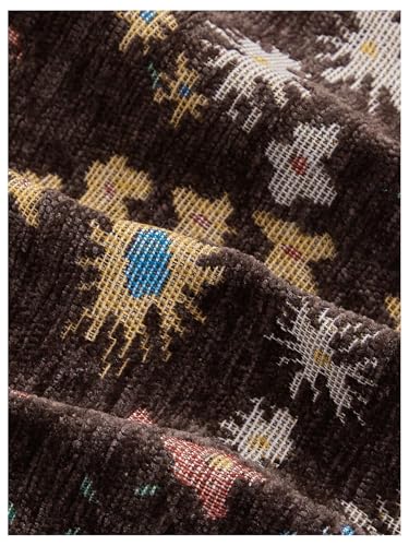 Women's Plus Size Tie Front Sleeveless V Neck Floral Print Boho Vest Tank Top