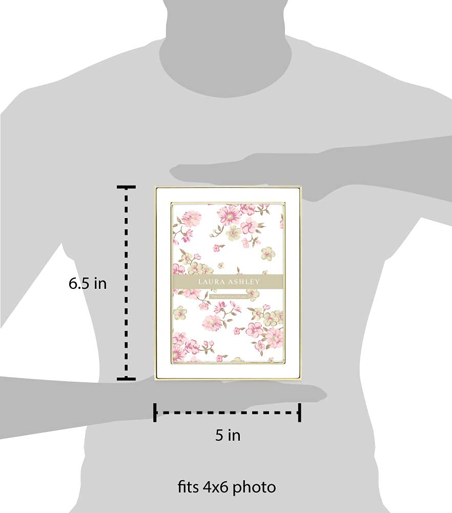 Enamel Picture Frame - Metal Edge with Easel, for Countertop, Counterspace, Tabletop Display, Bookshelf, Desk, Wall Décor, Photo Gallery