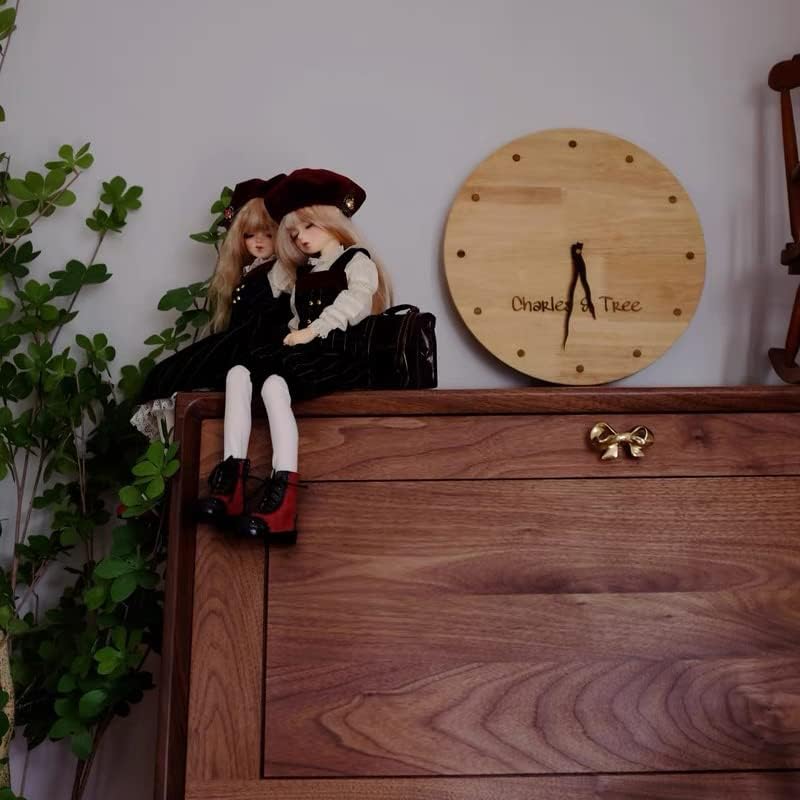 Gold 4 Pack Brass Knobs for Dresser, Drawers and Cabinet Decorative