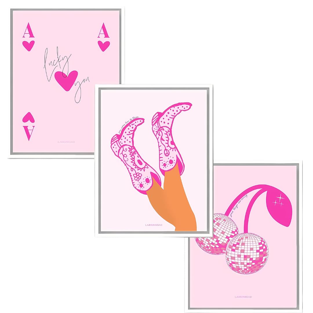 Positive Affirmation 3 Posters - Preppy Coastal Cowgirl Poster