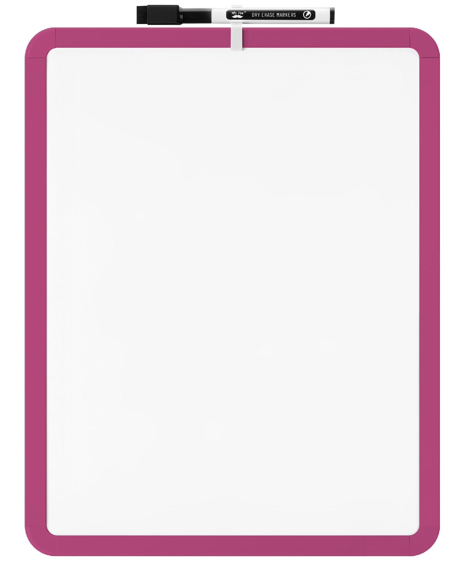 Dry Erase Board, 14â€?x 11â€?with a Black Dry Erase Marker Color Frame, Small White Board Dry Erase Whiteboard