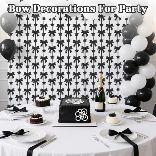 Coquette Theme Bow Decorations