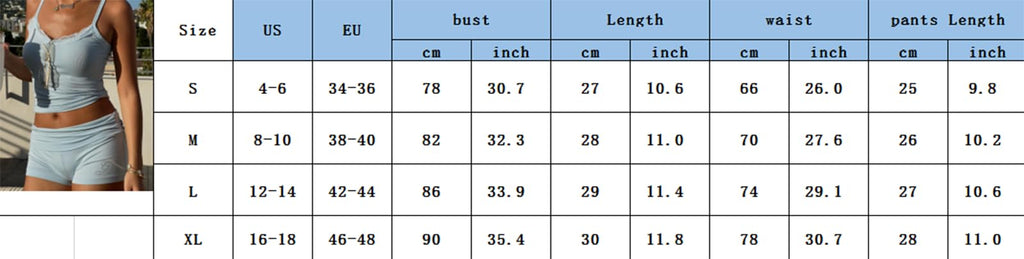 Women Sexy 2 Piece Pajama Set Sleeveless Lace Trim Crop Cami Top and Shorts Pj Set Y2K Sleepwear Lounge Outfits