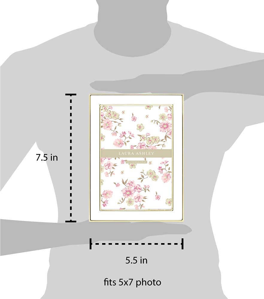 Enamel Picture Frame - Metal Edge with Easel, for Countertop, Counterspace, Tabletop Display, Bookshelf, Desk, Wall Décor, Photo Gallery