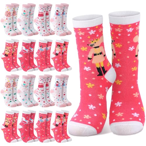 Coquette Pink Bow Socks Women's
