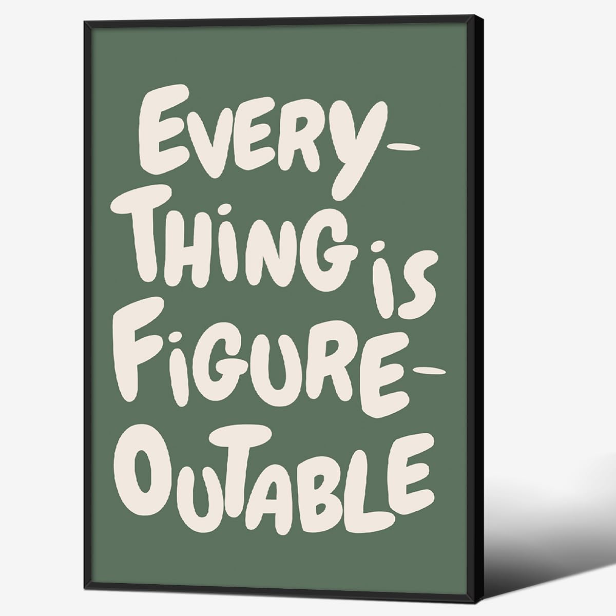 Vintage Aesthetic Wall Art Canvas Prints Room Posters Decor 12x16in Unframed