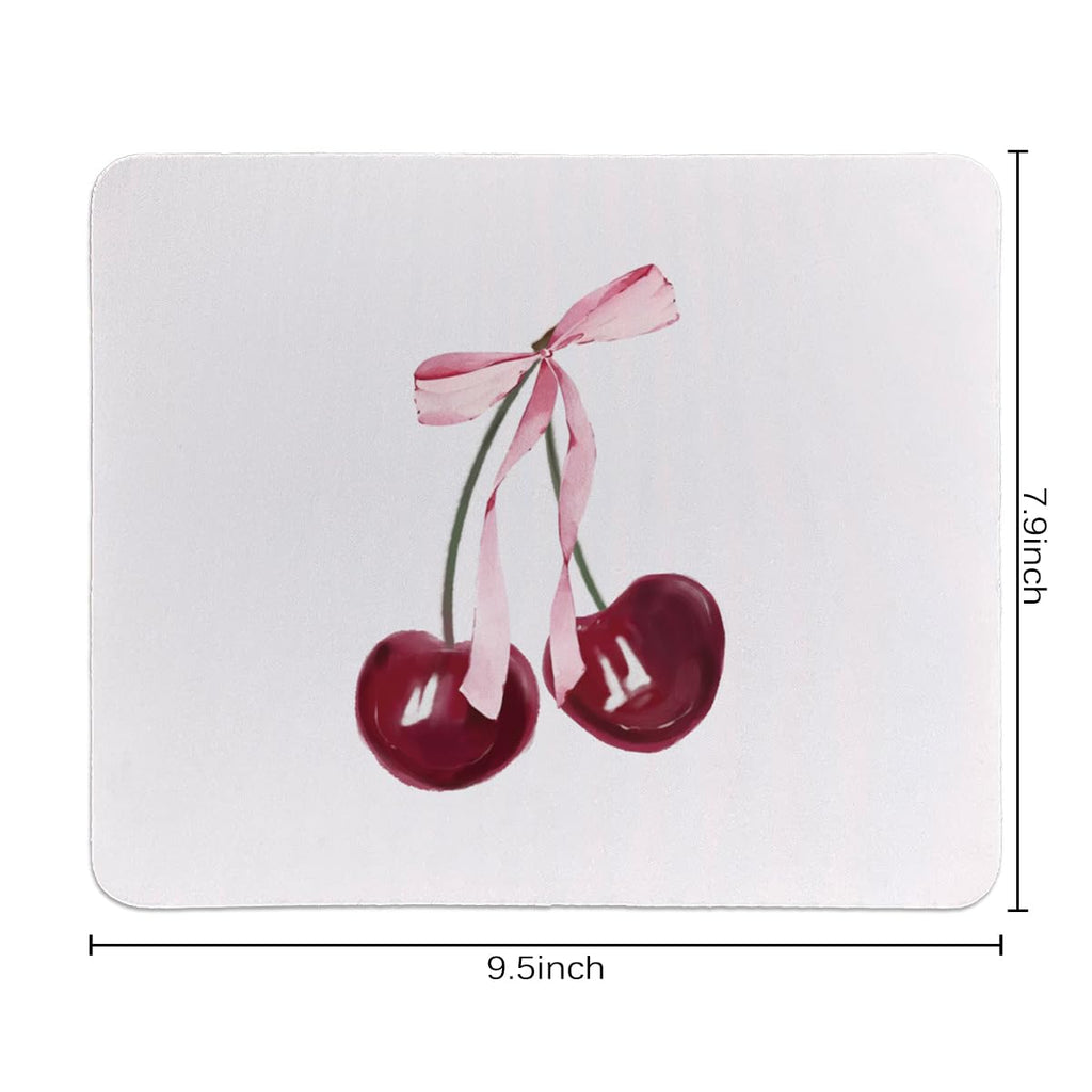 Coquette Bow Mouse Pad, Trendy Mouse Pad, Preppy Cute Mouse Pad for Desk Home Office & Gaming, 9.5x7.9 inches