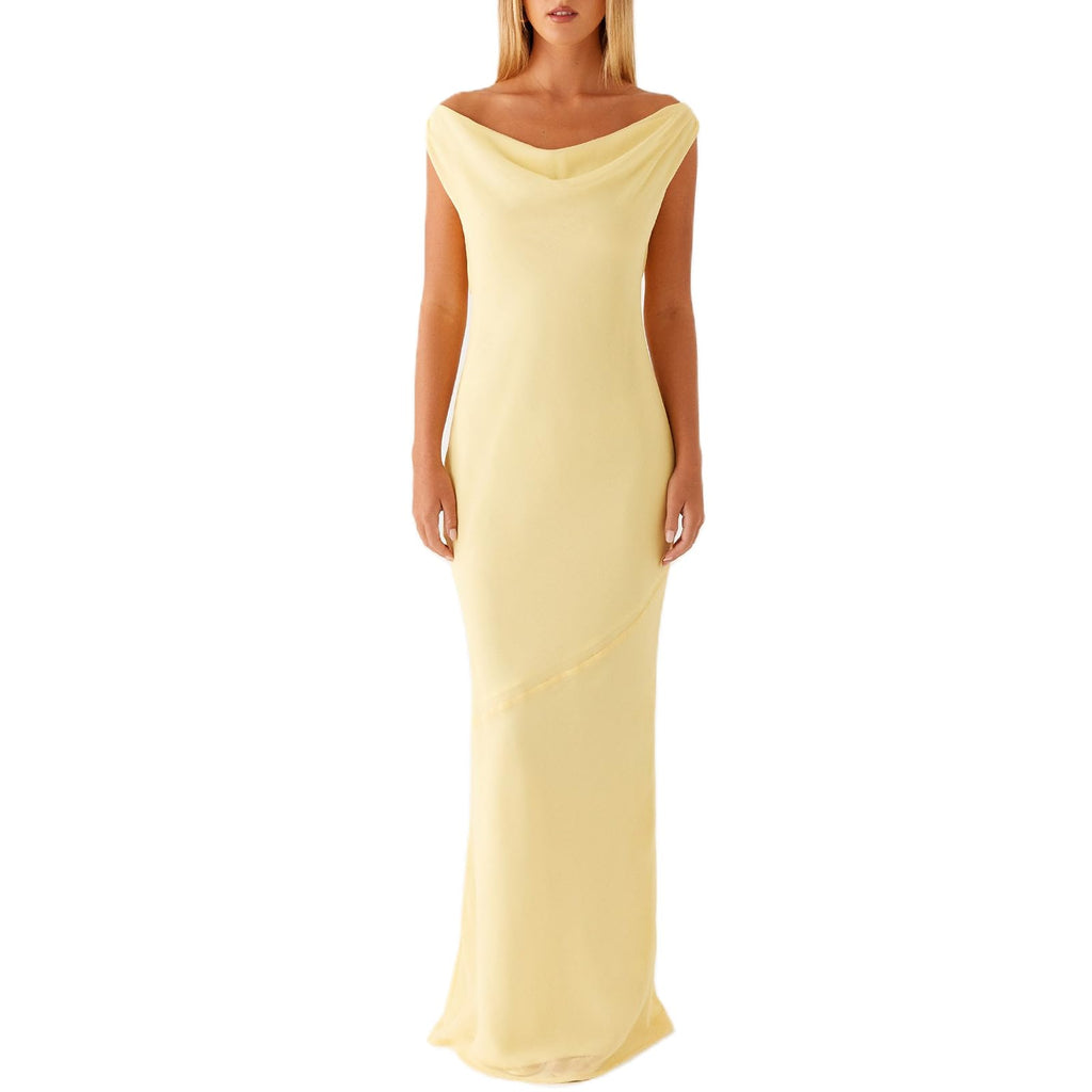 Women Floral Slip Dress Spaghetti Strap Maxi Dress Backless Slim Fit Long Dresses Flowers Print Going Out Dress