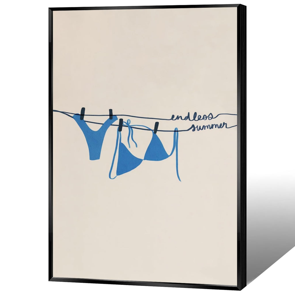 Ocean Inspired Aesthetic Print Coquette Wall Art Fun and Cute Decor