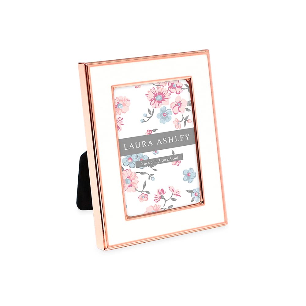 Enamel Picture Frame - Metal Edge with Easel, for Countertop, Counterspace, Tabletop Display, Bookshelf, Desk, Wall Décor, Photo Gallery