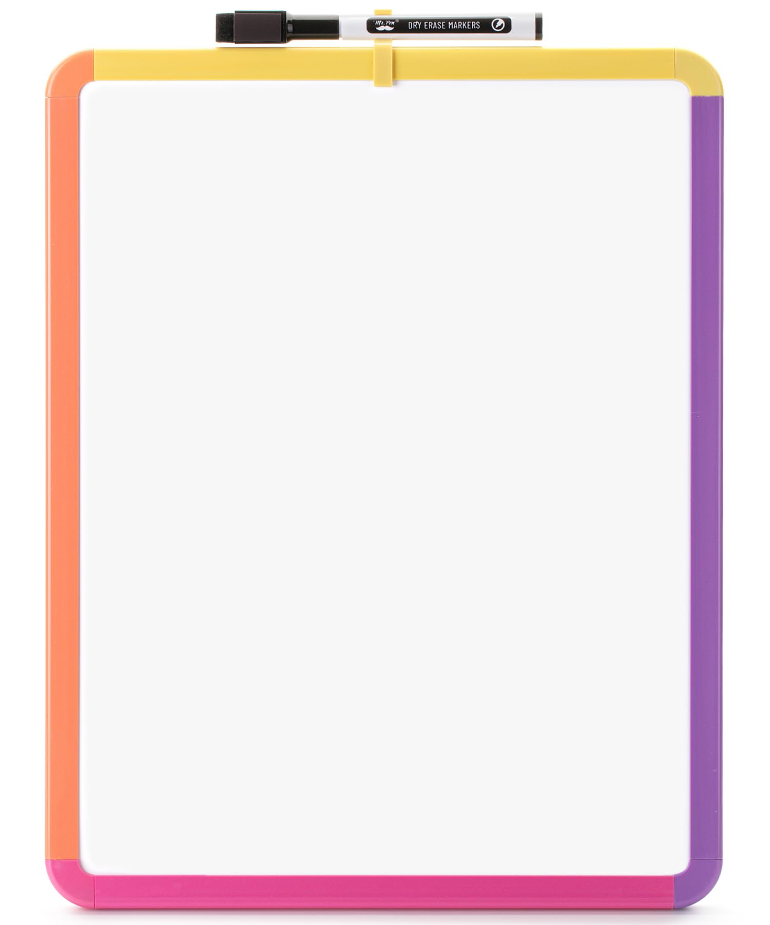 Dry Erase Board, 14â€?x 11â€?with a Black Dry Erase Marker Color Frame, Small White Board Dry Erase Whiteboard