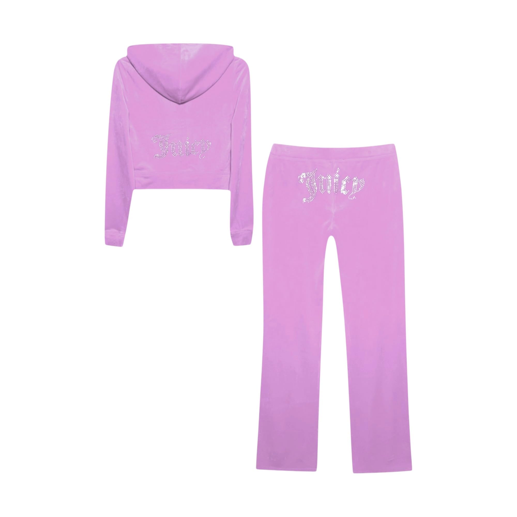 Juicy Couture Women's Bling Velour Tracksuit